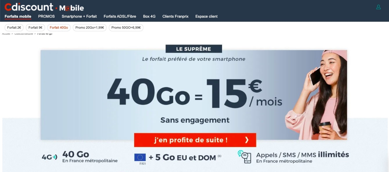 Cdiscount Mobile Avis à lire avant dy souscrire un forfait