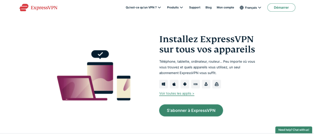 Avis ExpressVPN : prise en main et installation