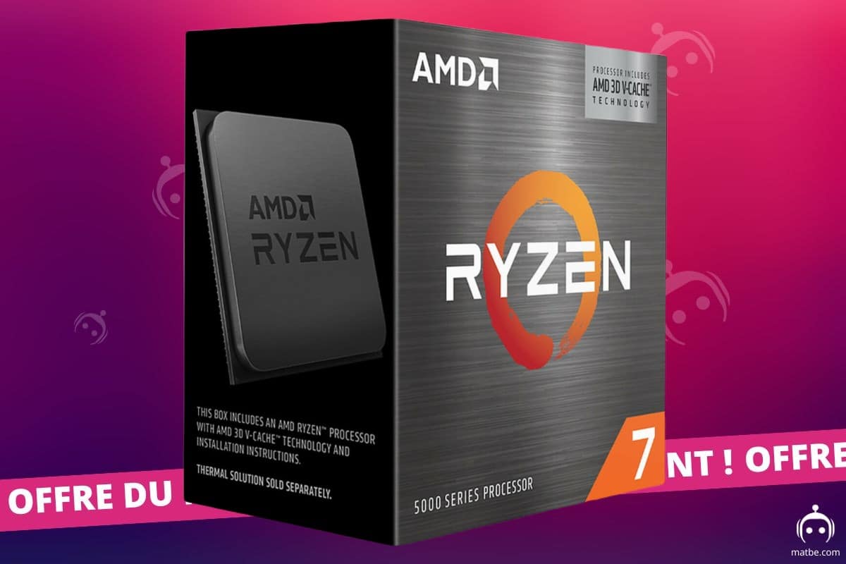 AMD Processeur Ryzen-7-5700X3D