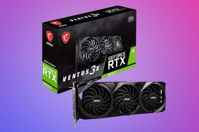 MSI RTX 3070 Ti Ventus 3X 8G OC GDDR6X