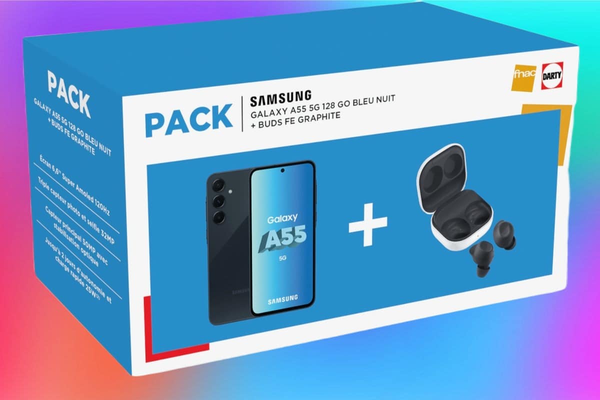 Samsung Pack A55 Buds FE