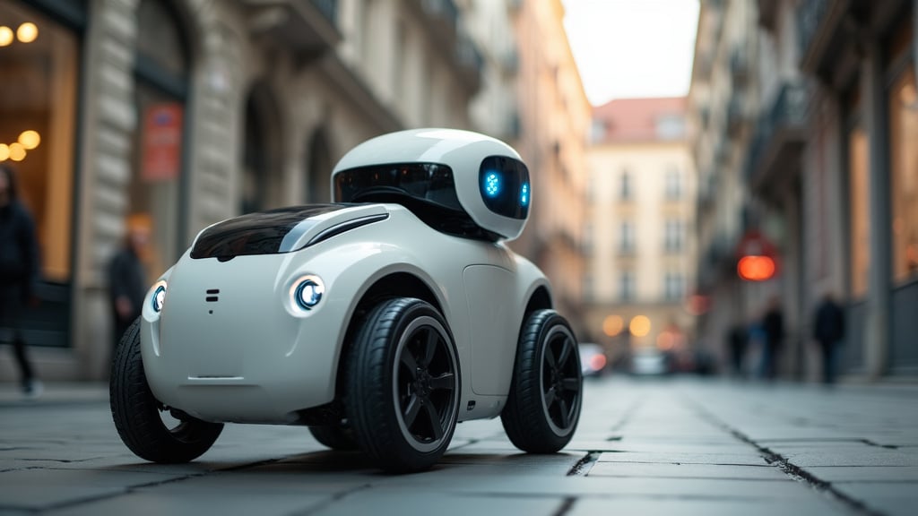 Robot livraison autonome