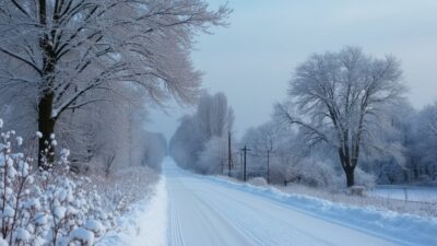 Hiver précoce France