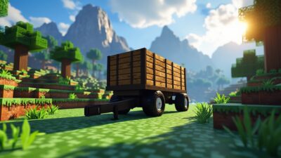 Minecraft trailer déjanté