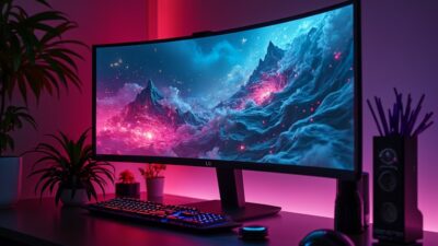 LG ultrawide gaming monitor