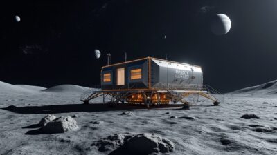 SpaceX Lunar Outpost