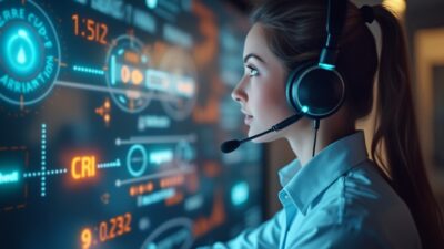 AI contact center enhancement