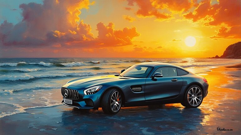 Peinture solaire Mercedes