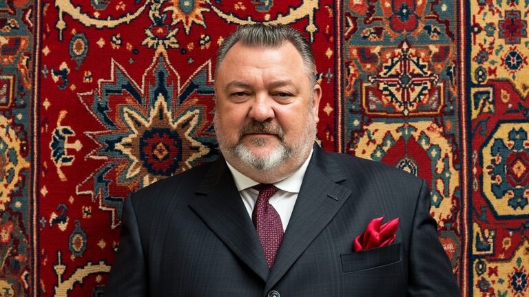 Ray Winstone rug