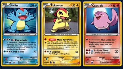 Pokémon jeu cartes