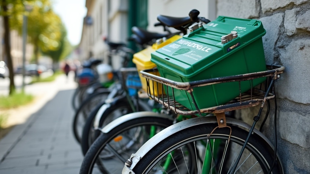 Recyclage batteries vélo