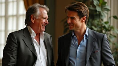 Michael Caine, Tom Cruise