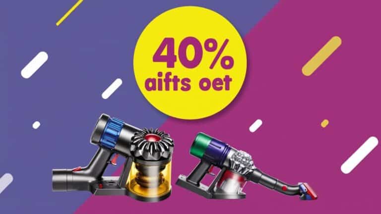 Dyson promotions Black Friday