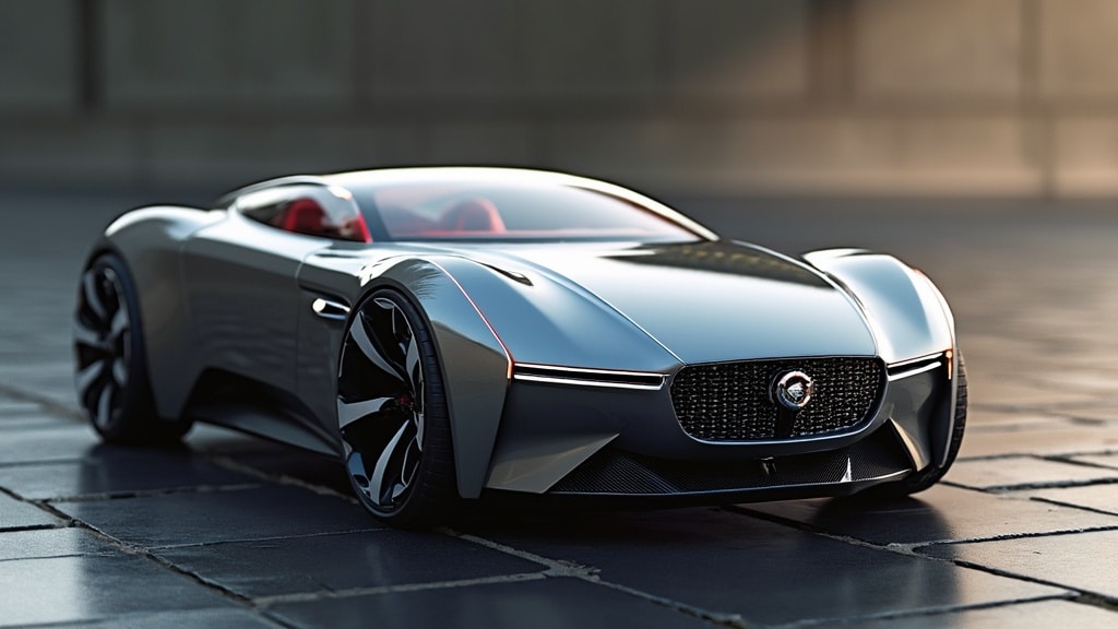 Jaguar concept automobile