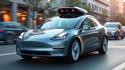 Tesla conduite autonome