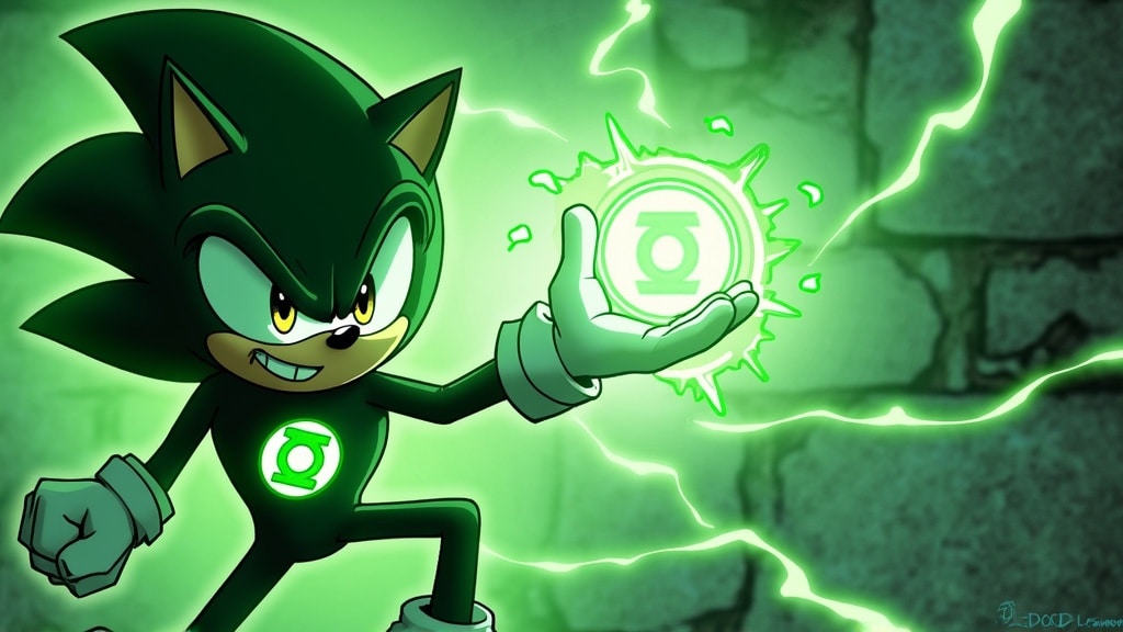 Sonic Green Lantern référence