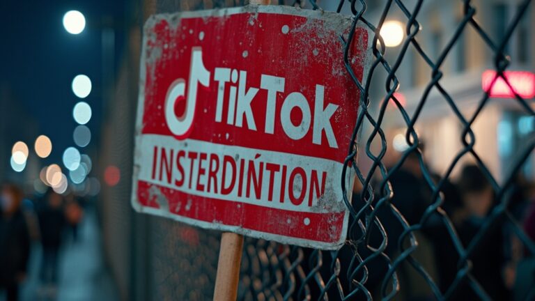 Interdiction TikTok États-Unis