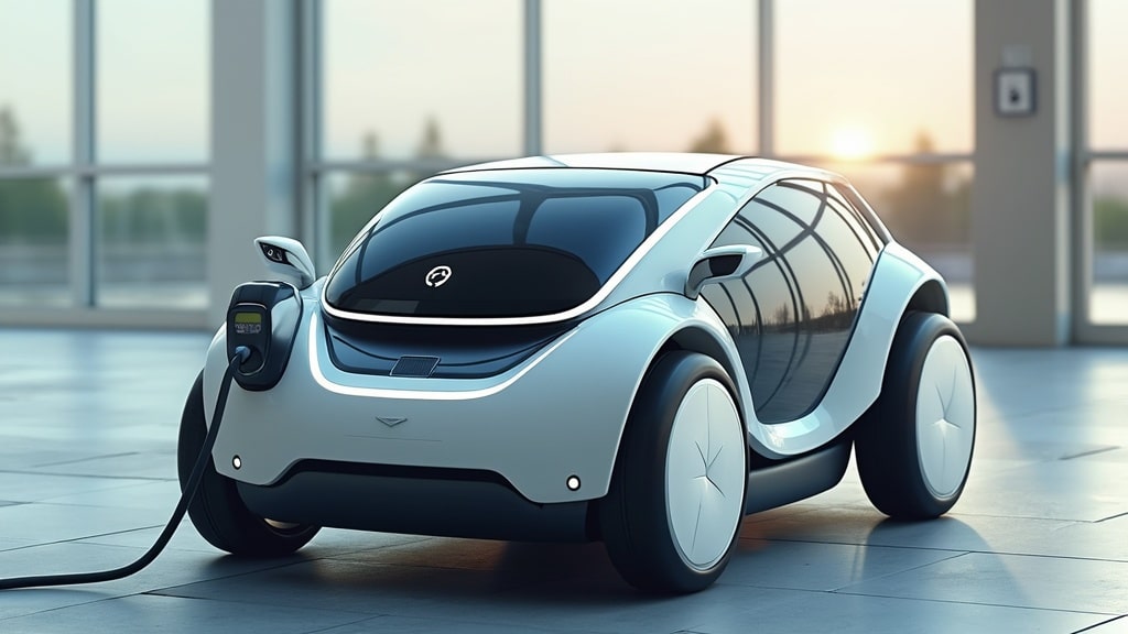 Robot recharge voiture