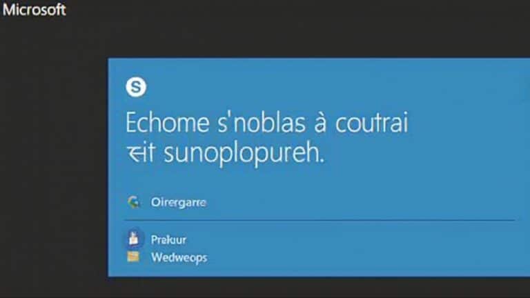 Microsoft Skype fermeture