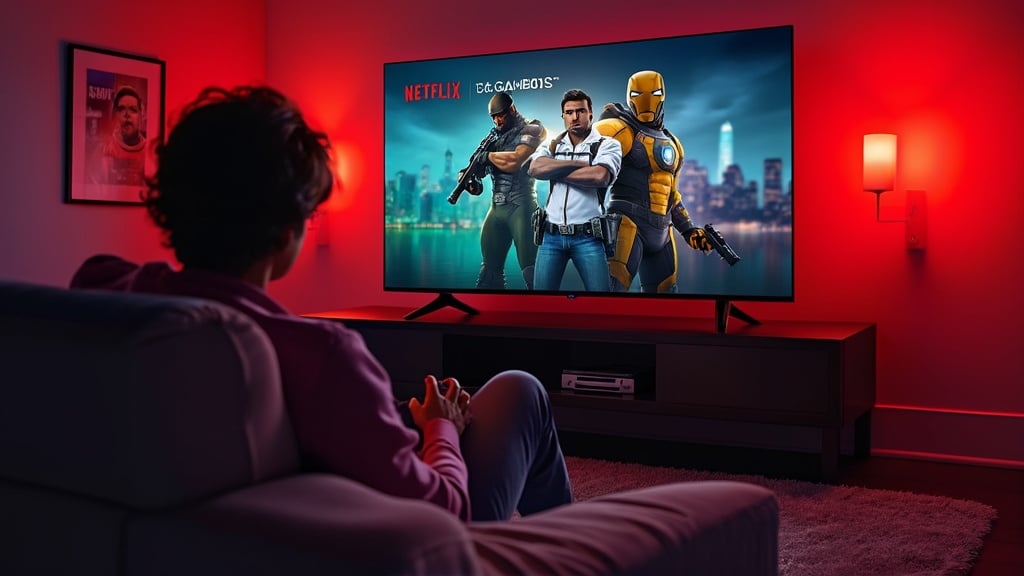 Netflix gaming boss départ